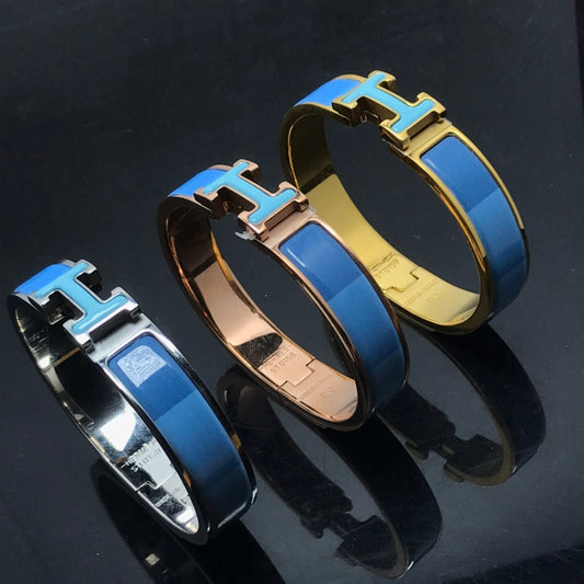 [Royal Jewelry]H BRACELET BLUE RAINBOW CERAMIC