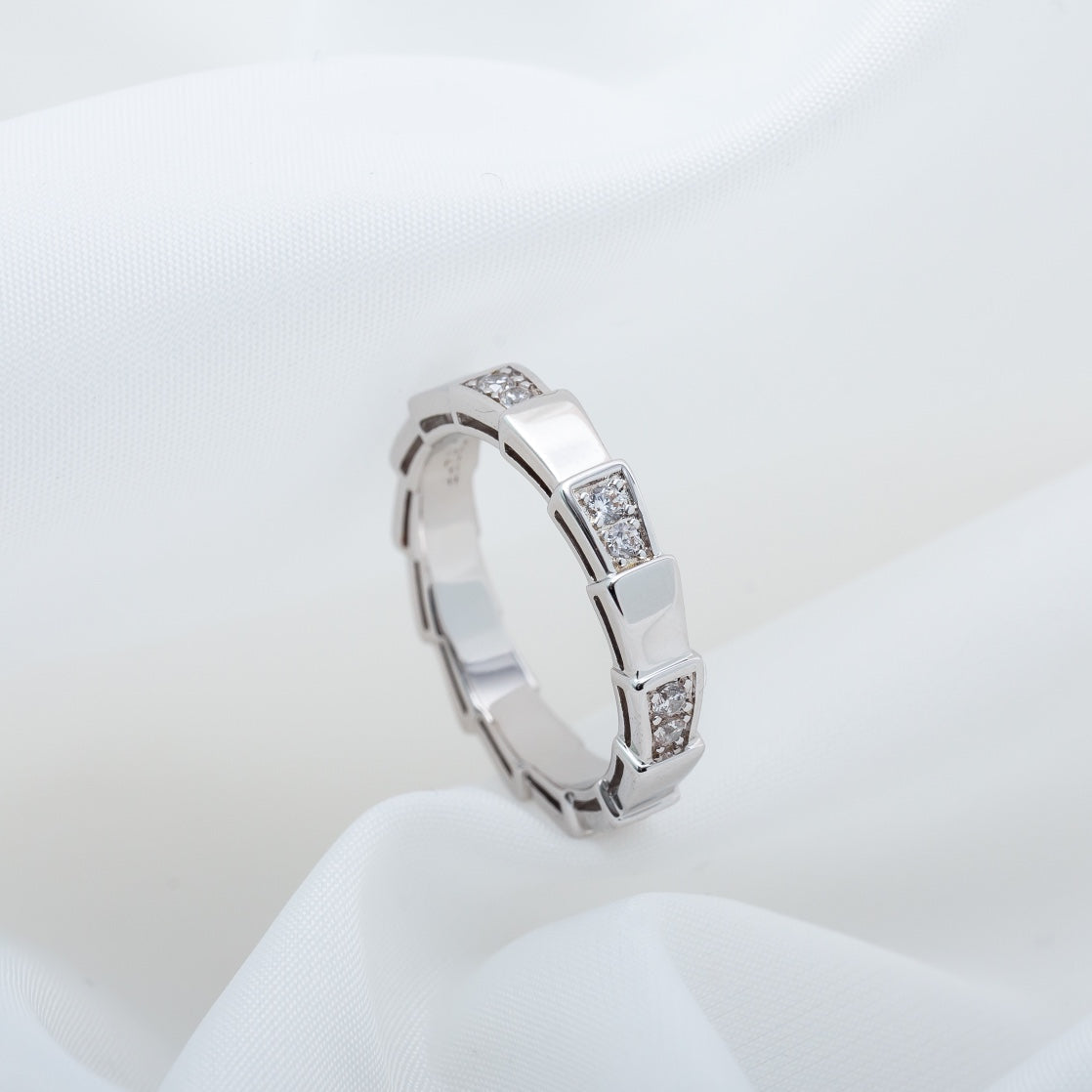 [Royal Jewelry]SERPENTI RING SILVER  3MM