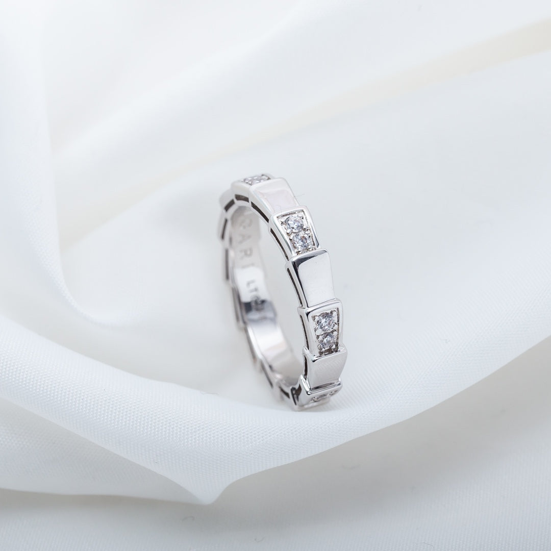 [Royal Jewelry]SERPENTI RING SILVER  3MM