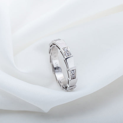 [Royal Jewelry]SERPENTI RING SILVER  3MM