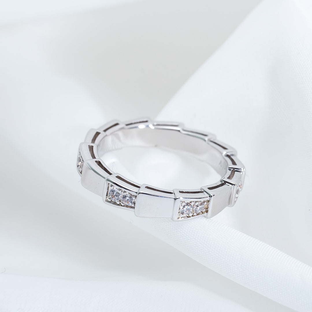 [Royal Jewelry]SERPENTI RING SILVER  3MM