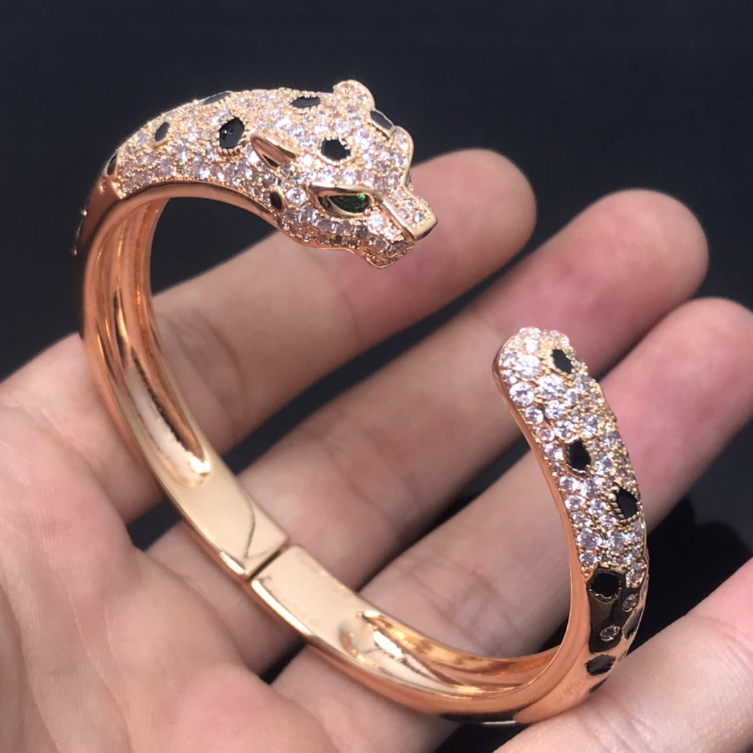 [Royal Jewelry]PANTHERE BIG BRACELET DIAMONDS