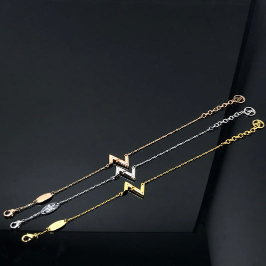 [Royal Jewelry]VOLT LV LOGO BRACELET