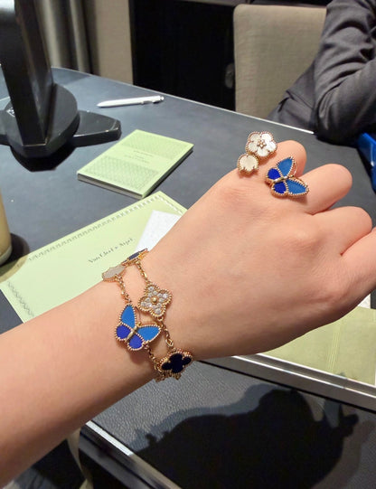 [Royal Jewelry]LUCKY 3 MOTIF GOLD RING