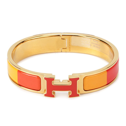 [Royal Jewelry]H BRACELET ORANGE RAINBOW CERAMIC