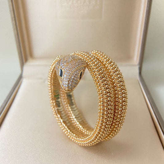 [Royal Jewelry]HAUTE COUTURE  ROSE GOLD SERPENTI BRACELET