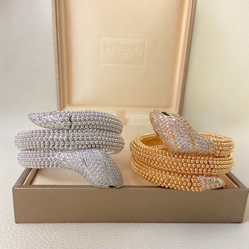 [Royal Jewelry]HAUTE COUTURE  ROSE GOLD SERPENTI BRACELET