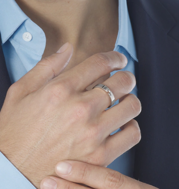 [Royal Jewelry]ALLIANCE LIENS VIDENCE 4MM RING