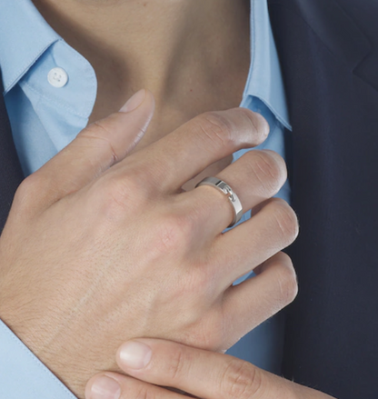 [Royal Jewelry]ALLIANCE LIENS VIDENCE 4MM RING