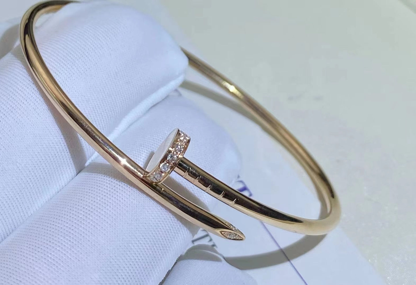 [Royal Jewelry]JUSTE BRACELET 2.5MM DIAMONDS