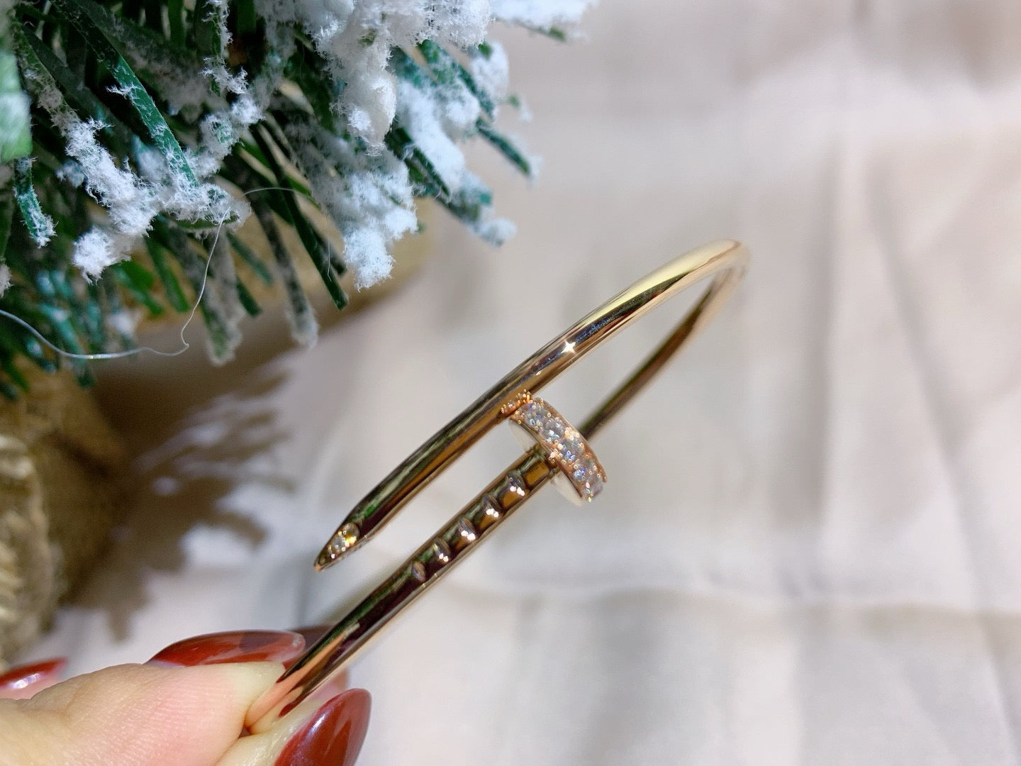 [Royal Jewelry]JUSTE BRACELET 2.5MM DIAMONDS