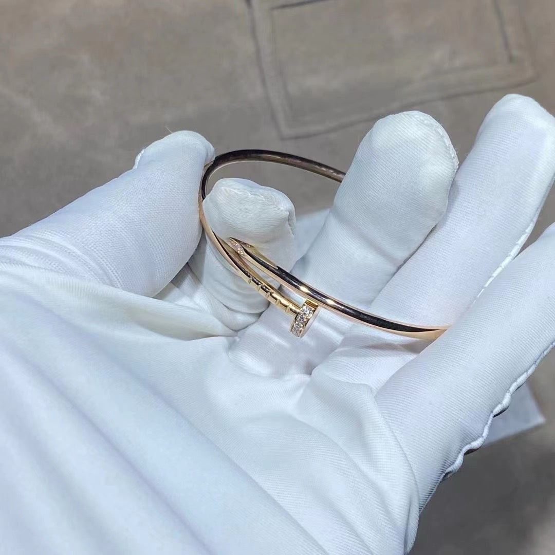 [Royal Jewelry]JUSTE BRACELET 2.5MM DIAMONDS