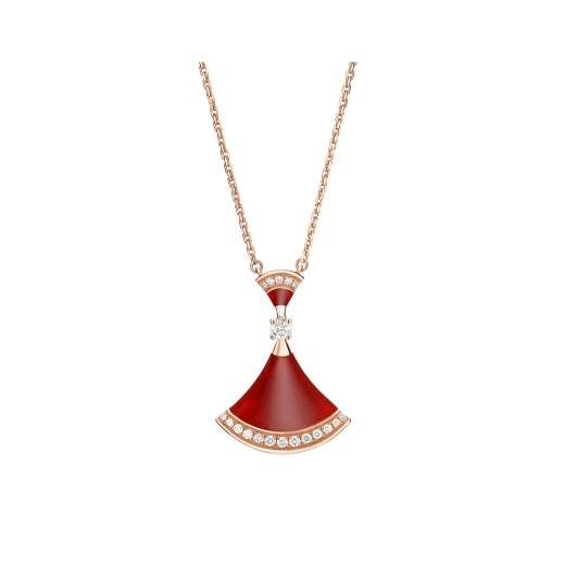 [Royal Jewelry]DREAM NECKLACE CARNELIAN DIAMOND