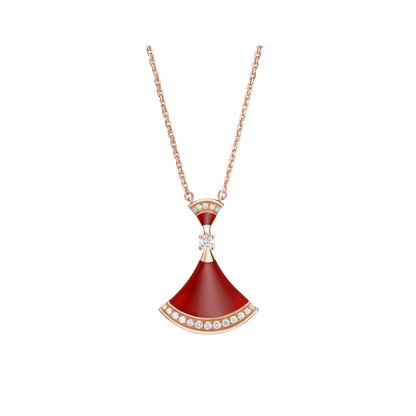 [Royal Jewelry]DREAM NECKLACE CARNELIAN DIAMOND