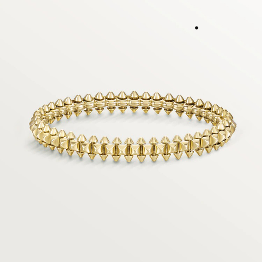 [Royal Jewelry]CLASH GOLD BRACELET