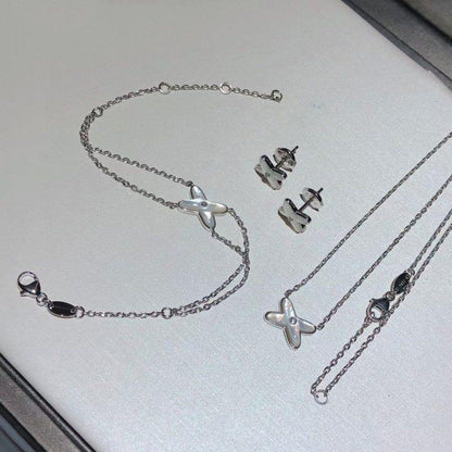 [ロイヤルジュエリー]ジュールブレスレット 白蝶貝 シルバー 1ダイヤモンド