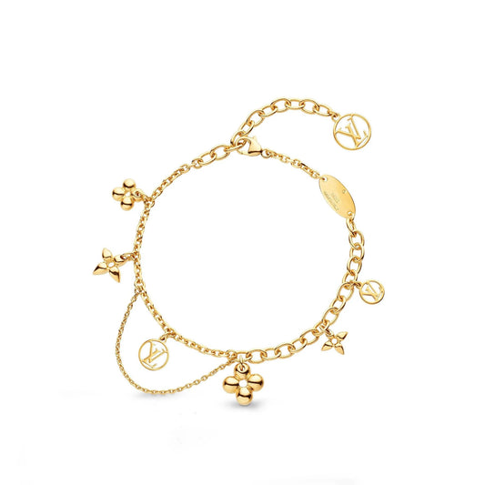 [Royal Jewelry]BLOOMING PINK GOLD MOP BRACELET