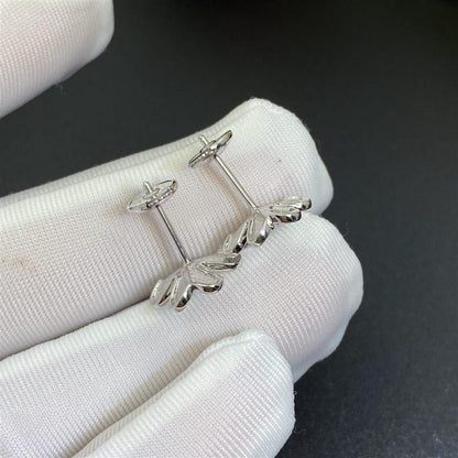 [Royal Jewelry]FRIVOLE MINI SILVER FLOWER EARRINGS