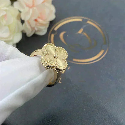 [Royal Jewelry]CLOVER GOLD RING